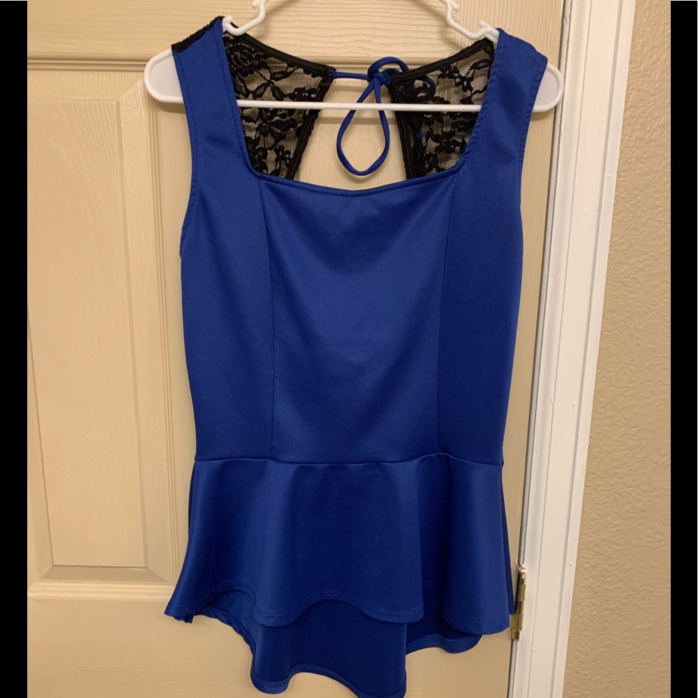 Blue Blouse Size M